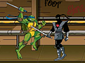 Crwbanod ninja Teenage Mutant - Street Brawl i chwarae ar-lein