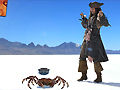 Pirates Of The Caribbean whack Crab i chwarae ar-lein