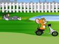 Tom Ac Jerry Backyard Ride i chwarae ar-lein