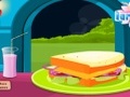 Addurno Sandwich Yummy i chwarae ar-lein