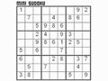 Mini Sudoku i chwarae ar-lein