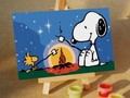 Lliwio Snoopy i chwarae ar-lein